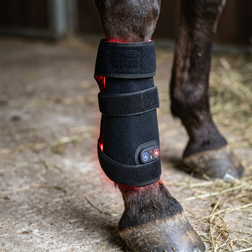 Lichttherapie wrap voor paarden - Infrarood, batterij, 10W, 27 x 24 cm