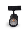 29W 3-fase spanningsrail spot RA98 - 110lm/w, 38 graden, zwart