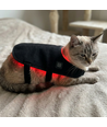Lichttherapie vest voor hond of kat - Infrarood, 10W, met batterij, 52 x 30 cm