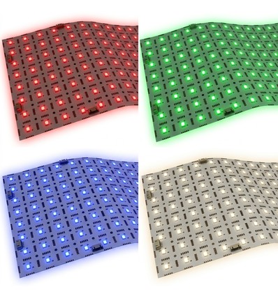 Vouwbaar LED Paneel RGB+NW RA95 - 24V DC, IP20, 49x24, 45W