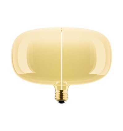 E27 4W Big Flex Magnetic P215 LED lamp - 120lm, 1800K, dimbaar, goud glas