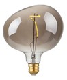 E27 4W LED Filament Flex Snoopy G150 - 130lm, 2200K, dimbaar, rookglas