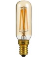 E14 4W dimbare LED buislamp - 8,5cm, 2200K, Goud, filament