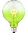 E27 4W dimbare LED filament lamp - G125, Flex Globe, Groen, 140lm