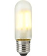 E27 5W dimbare LED buislamp - 9,5cm, 470lm, mat glas, filament