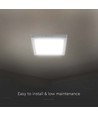 18W CCT LED plafondlamp vierkant - 3-in-1 kleurkeuze, Cree chip, 6 jaar garantie