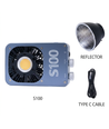 100W Compacte studioverlichting voor foto en video - Dimbaar, CCT