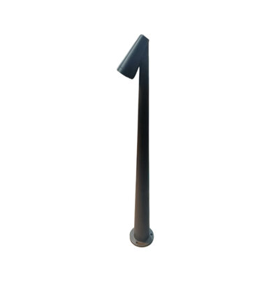 V-Tac Grijze tuinlamp, roestvrij - 110 cm, IP44 buiten, E27 fitting, zonder lichtbron