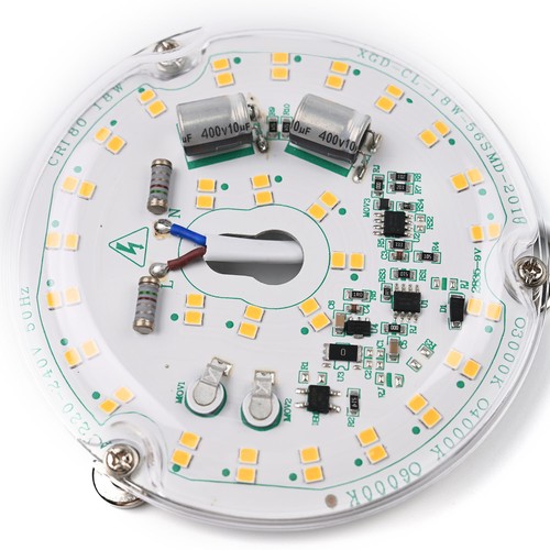 10,1cm / 18W Dimbaar LED-inzetstuk m. lenzen - Flikkervrij, vervangt G24, cirkel- en compactlampen
