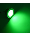6W Ø9cm inbouwspot dimbaar RA90 - 12-24V, gat: Ø7,5 cm, afmetingen: Ø9 cm, witte rand