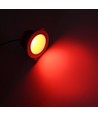 6W Ø9cm inbouwspot dimbaar RA90 - 12-24V, gat: Ø7,5 cm, afmetingen: Ø9 cm, witte rand