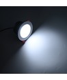 6W Ø9cm inbouwspot dimbaar RA90 - 12-24V, gat: Ø7,5 cm, afmetingen: Ø9 cm, witte rand