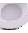 6W Ø9cm inbouwspot dimbaar RA90 - 12-24V, gat: Ø7,5 cm, afmetingen: Ø9 cm, witte rand