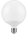 E27 18W dimbare LED globe lamp - G120, 2100lm, opaal glas, 2700K