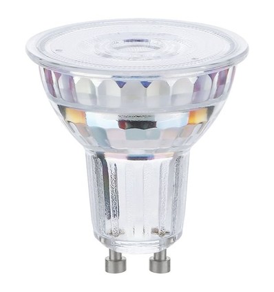 GU10 6W dimbare LED lamp - 600lm, 2700K, 36 graden, glas