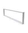 Outlet: Frame voor 120x30 LED paneel - Montageset, witte rand