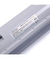IP65 T8 LED armatuur - Voor 2x 120cm LED buizen, IP65 waterdicht, Doorverbonden