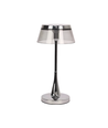 Oplaadbare LED tafellamp - Zilver, touch dimbaar, CCT, IP54