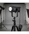 200W Breedstraler voor foto & video - Flikkervrij, instelbare kleur/helderheid, Display, incl. afstandsbediening, 5m kabel