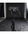 200W Breedstraler voor foto & video - Flikkervrij, instelbare kleur/helderheid, Display, incl. afstandsbediening, 5m kabel