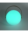 Oplaadbare RGBW LED tafel-/nachtlamp - Wit, touch dimbaar, IP20 binnen