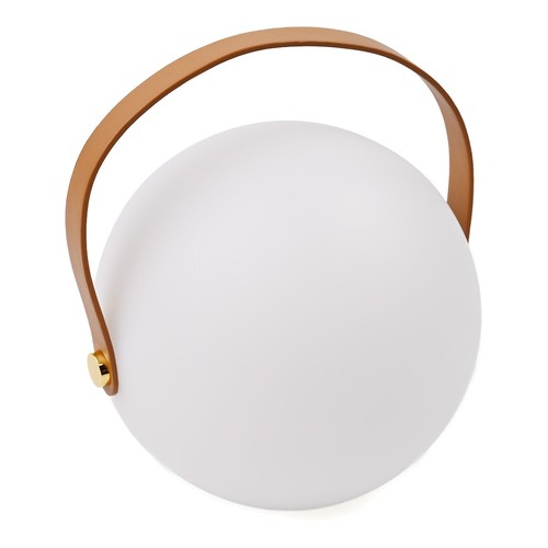Oplaadbare RGB LED tafellamp - Wit, incl. afstandsbediening, IP54 buiten