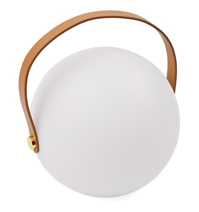 Oplaadbare RGB LED tafellamp - Wit, incl. afstandsbediening, IP54 buiten