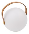 Oplaadbare RGB LED tafellamp - Wit, incl. afstandsbediening, IP54 buiten
