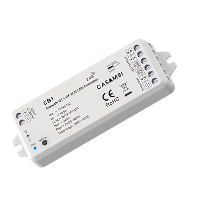 LEDlife rWave Casambi dimmer/CCT-controller - 12V (2x60W), 24V (2x120W)