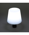 Oplaadbare RGB LED flessenlamp - Wit, incl. afstandsbediening, IP54 buiten
