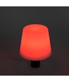Oplaadbare RGB LED flessenlamp - Wit, incl. afstandsbediening, IP54 buiten