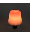 Oplaadbare RGB LED flessenlamp - Wit, incl. afstandsbediening, IP54 buiten