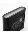 8W DuoLume wandlamp - Vierkant, IP65, zwart, up/down, binnen/buiten, incl. lichtbron
