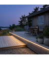 10m RGB+WW Neon Flex LED strip - 24V, 16W/m, IP65, 3000K warm wit