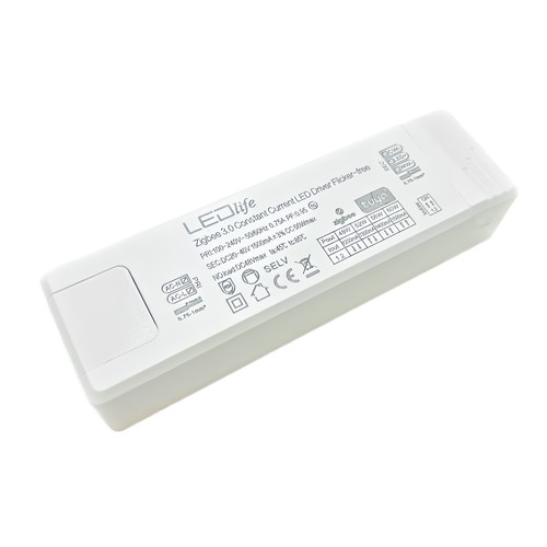 60W / 1200-1500mA CCT driver voor LED paneel - 20-40V, Zigbee, Hue compatibel, 5 jaar garantie, CCT instelbaar