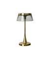 Oplaadbare LED tafellamp - Goud, touch dimbaar, CCT, IP54 binnen/buiten