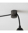 Zwart chroom pendelophanging - Voor o.a. hanglampen