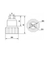 GU10 naar E14 adapter
