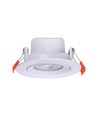 10 stuks 7W Ø8,8cm LED inbouwspot - Gat: Ø6,8 cm, CCT - 3 lichtkleuren