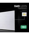 60x60 LED paneel, 20W - 180lm/W, 6500K, Backlit