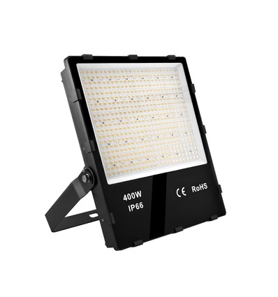 400W LED breedstraler - 170lm/W, P45° stralingshoek, IP66, werklamp