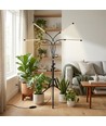 LEDlife kweeklamp met statief - 4 lampen, timer en afstandsbediening