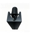 V-Tac Grijze tuinlamp, roestvrij - 110 cm, IP44 buiten, E27 fitting, zonder lichtbron
