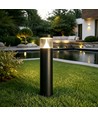 Zwarte tuinlamp - 15W, Ø16x100 cm, IP65 buiten, incl. lichtbron