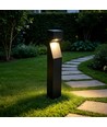Zwarte Z tuinlamp - 10W, 80 cm, IP65 buiten, incl. lichtbron