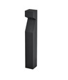 Zwarte Z tuinlamp - 10W, 80 cm, IP65 buiten, incl. lichtbron