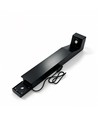 V-Tac Grijze tuinlamp, roestvrij - 110 cm, IP44 buiten, E27 fitting, zonder lichtbron