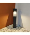 V-Tac Grijze tuinlamp, roestvrij - 110 cm, IP44 buiten, E27 fitting, zonder lichtbron