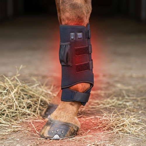 Lichttherapie wrap voor paarden - Infrarood en rood licht, incl. powerbank