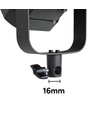 300W Schijnwerper voor foto/video - Flikkervrij RA97, instelbare kleur/helderheid, display, afstandsbediening, 5m kabel